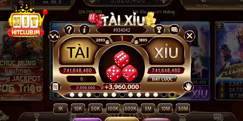 Cách chơi tài xỉu tại Hitclub